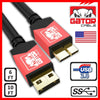 Micro USB 3.0 Cable High Speed Data Charger Samsung Galaxy Note 3 S5 SYNC HDD