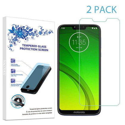 2-Pack For Motorola Moto G7 Power / G7 Supra Tempered Glass Screen Protector