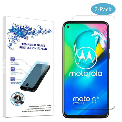 2-Pack For Motorola Moto G8 Power Tempered Glass Screen Protector