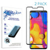 2-Pack For LG V40 thinq Full Cover Tempered Glass Screen Protector -Black