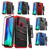 For Motorola G Stylus Holster BOLT Stand Case Military Grade Phone Cover + Glass