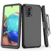 For Samsung Galaxy A51 A71 5G Case Cover+Tempered Glass+Belt Clip Fits Otterbox