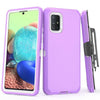 For Samsung Galaxy A51 A71 5G Case Cover+Tempered Glass+Belt Clip Fits Otterbox