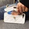 Crossbody Wallet Case For iPhone 12 11 Pro Max Xs 7 8+ Handbag Purse Chain Cover