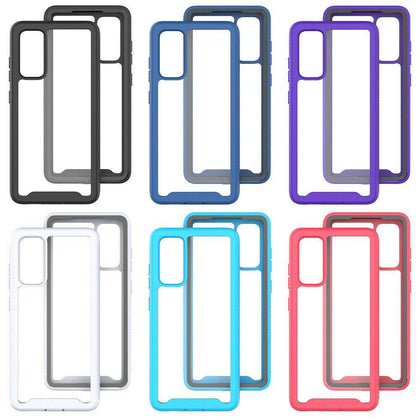 For Samsung Galaxy S20 FE 4G/5G Hybrid Shockproof Clear Case Armor Phone Cover - Place Wireless