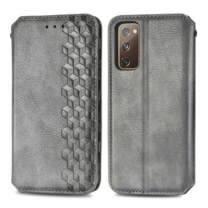 For Samsung Galaxy S20 FE 4G/5G Leather Flip Card Wallet Stand Phone Case Cover - Place Wireless