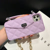 Crossbody Wallet Case For iPhone 12 11 Pro Max Xs 7 8+ Handbag Purse Chain Cover