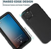 For iPhone 11 12 11 12 Pro Max Case Cover w/ Screen Clip Fits Otterbox Defender