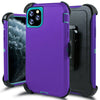 For iPhone 11 12 11 12 Pro Max Defender Case Cover w/ Screen with Belt Clip