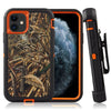 For iPhone 11 12 11 12 Pro Max Defender Case Cover w/ Screen with Belt Clip