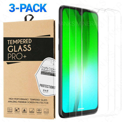 3-Pack Tempered Glass For Motorola Moto G7 E5 Plus Play Power Screen Protector