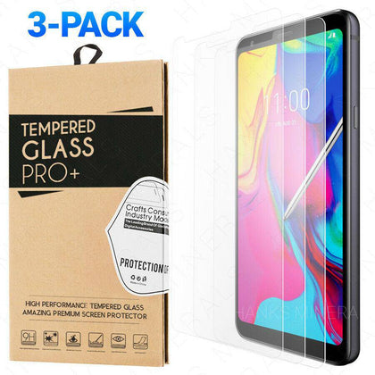 3-Pack Tempered Glass Screen Protector For LG Stylo 4 Stylo 3 / Plus - Place Wireless