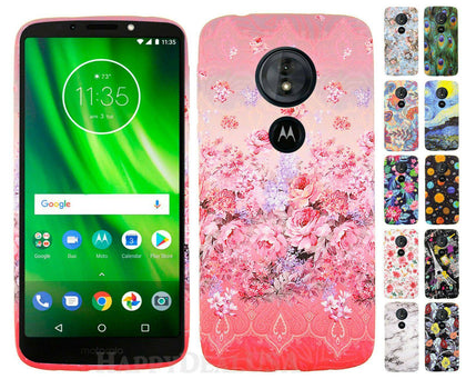 For Motorola Moto G6 /G6 Play /G6 Forge /G6 Plus Slim Design TPU Armor ShockProof Cover Case - Place Wireless