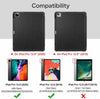 For iPad Pro 12.9'' 4th Gen 2020 / 3rd Gen 2018 SlimShell Case w/ Pencil Holder