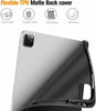 For iPad Pro 12.9'' 4th Gen 2020 / 3rd Gen 2018 SlimShell Case w/ Pencil Holder