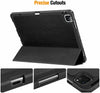 For iPad Pro 12.9'' 4th Gen 2020 / 3rd Gen 2018 SlimShell Case w/ Pencil Holder