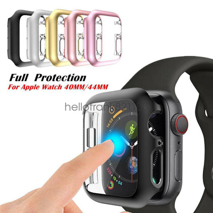 iWatch 40mm/44mm Screen Protector Case Snap On Cover for Apple Watch Series 5 4 - Place Wireless
