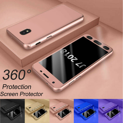 For Samsung Galaxy J7 Refine Crown Star Case Shockproof 360° Slim Silicone Cover - Place Wireless