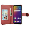 For LG Stylo 4 5 6 Phone Wallet Wrist Strap Stand Card Leather Flip Case Cover