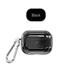 For Apple AirPods Pro Charging Case Soft TPU Protective Cover Skin + Keychain