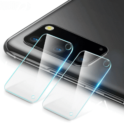For Galaxy S20 Ultra, S20+, S20 HD Camera Tempered Glass Lens Protector Cover - Place Wireless