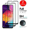 For Samsung Galaxy A20/A30/A50 - Full Coverage Tempered Glass Screen Protector [2-Pack]