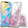 For iPhone 12, 12 Pro Max,12 Mini Case Shockproof Glitter Liquid Bling TPU Cover