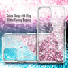 For iPhone 12, 12 Pro Max,12 Mini Case Shockproof Glitter Liquid Bling TPU Cover