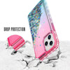 For iPhone 12, 12 Pro Max,12 Mini Case Shockproof Glitter Liquid Bling TPU Cover