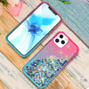 For iPhone 12, 12 Pro Max,12 Mini Case Shockproof Glitter Liquid Bling TPU Cover