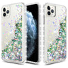 For iPhone 12, 12 Pro Max,12 Mini Case Shockproof Glitter Liquid Bling TPU Cover