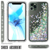 For iPhone 12, 12 Pro Max,12 Mini Case Shockproof Glitter Liquid Bling TPU Cover