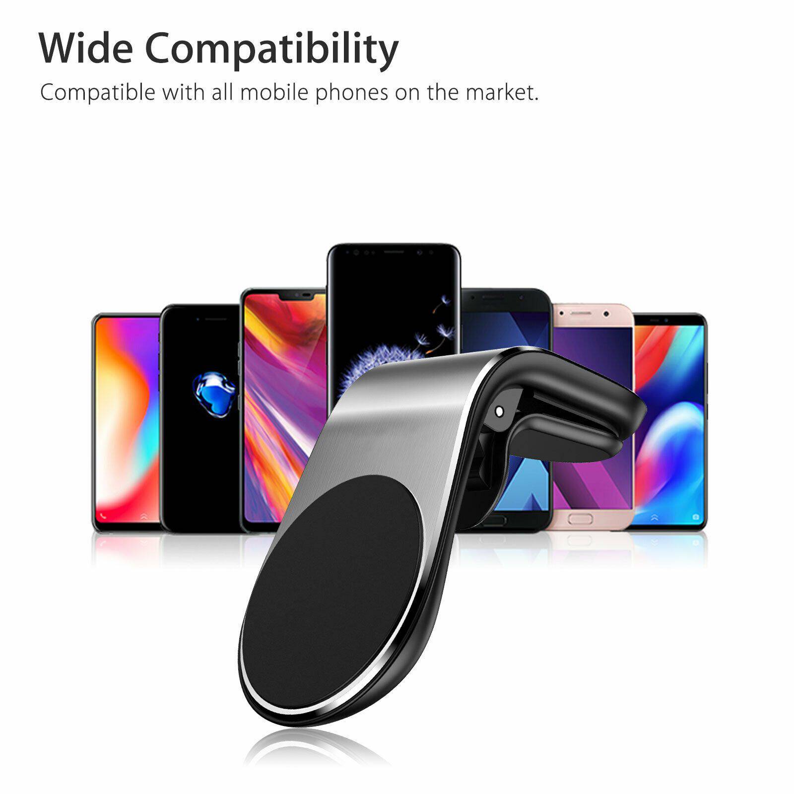 Universal Magnetic in Car Mobile Phone Holder Air Vent Mount for all Phones