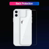 For Iphone 11, 11 Pro, 11 Pro Max, XS, XS Max, XR Front Tempered Glass + 9H Back Screen Protector