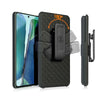 for Samsung Galaxy S21, S21 ULTRA 5G Slim Strong Belt Clip Holster Black Case