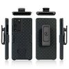 for Samsung Galaxy S21, S21 ULTRA 5G Slim Strong Belt Clip Holster Black Case