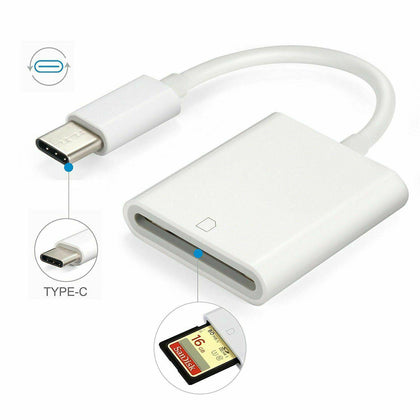 USB C SD Card Reader Type-C to SD Card Camera Reader Adapter for Android - Place Wireless
