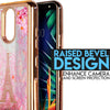 For LG Harmony 3, LG K12 Plus, LG K40, LG LMX420, LG Solo LTE (2019), LG Solo LTE L432DL, LG X4 2019, LG Xpression Plus 2 Liquid Bling Glitter Hard TPU Phone Case +Emoji