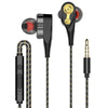 HIFI Super Bass Headset In-Ear Earphone Stereo Earbuds Headphone Wired with Mic