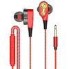 HIFI Super Bass Headset In-Ear Earphone Stereo Earbuds Headphone Wired with Mic