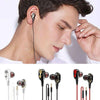 HIFI Super Bass Headset In-Ear Earphone Stereo Earbuds Headphone Wired with Mic