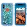 For iPhone 11 Pro Max  6S 7 8 Plus XS Max XR Defender Liquid Glitter Case fits Otterbox Clip