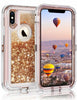 For iPhone 11 Pro Max  6S 7 8 Plus XS Max XR Defender Liquid Glitter Case fits Otterbox Clip