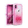 For iPhone 11 Pro Max  6S 7 8 Plus XS Max XR Defender Liquid Glitter Case fits Otterbox Clip