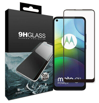 Full Screen Cover Moto G Power 2021,G Stylus Tempered Glass Screen Protector