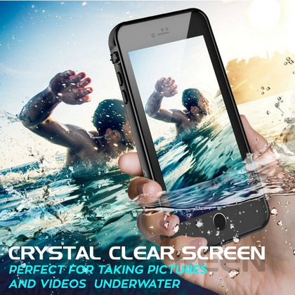 For Apple iPhone 7 8 Plus Case Waterproof Life Defender Shockproof Series Cover - Place Wireless