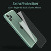 For Iphone 11, 11 Pro, 11 Pro Max, Max Front+ Back+ Camera Lens Screen Protector Tempered Glass Cover