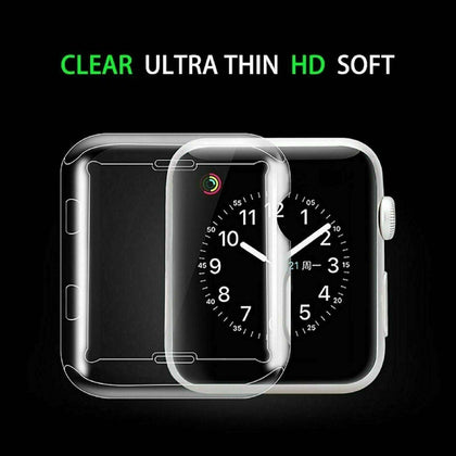 iWatch Apple Watch Series 5 4 3 2 Tpu Screen protector Cover Case 38/40/42/44mm - Place Wireless
