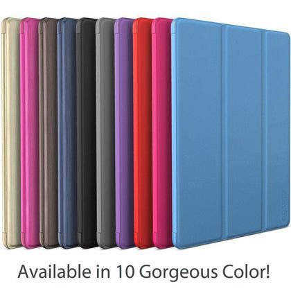 For iPad Air 1/2/3 Case Shockproof Folding Folio Magnetic Cover Auto Sleep/Wake - Place Wireless