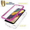 For LG K22/LG K22+/LG K32 Full-Body Case With Built-in Screen Protector